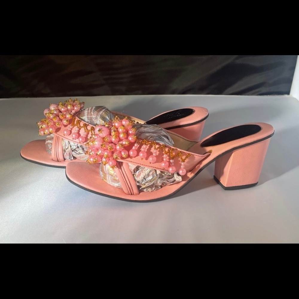 SOLD Vintage 60’s beaded slides